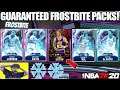 *GUARANTEED* FROSTBITE PACKS WITH A NEW GALAXY OPAL REWARD IN NBA 2K20 MYTEAM PACK OPENING