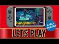 Knightin Gameplay | Knightin'+  Puzzle Solution Level 1 -  Nintendo Switch