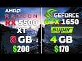 RX 5500 XT vs GTX 1650 SUPER Test in 10 Games