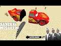 Who Sliced Lightning McQueen in Minecraft - Coffin Meme