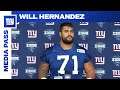 Will Hernandez on OL Room 'We play for each other' | New York Giants
