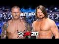 WWE 2K20 | RANDY ORTON vs AJ STYLES
