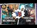 ADEPTUS MECHANICUS vs THOUSAND SONS I Репорт | 1000 pts I Warhammer 40000