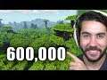 I Planted 600,000 Trees In Minecraft #TeamTrees