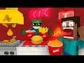 Monster School: WORK AT KFC FRIED CHICKEN! - Minecraft Animation