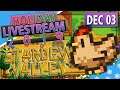 🔴 Stardew Valley w/ Lukas | Holiday Livestream 🎅🏻 (TEST STREAM) - 3rd December 2019 Live Stream