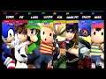 Super Smash Bros Ultimate Amiibo Fights – Request #20283 4 team battle at Corneria