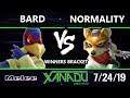 S@X 312 SSBM - Normality (Fox) Vs. Bard (Falco) Smash Melee Winners Round 2