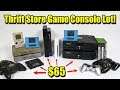 $65 Thrift Store Game Console Lot! Do they Work? Was it Worth It?