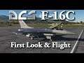 DCS - F-16C Viper - First Look & Flight