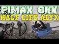HALF LIFE ALYX: ULTRA SETTINGS PIMAX 8KX + KNUCKLES! |  RAW REACTION