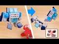 How to build mini LEGO micro transformer-combiner mech - Junior