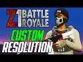 How To Use A Custom Resolution H1Z1 (Z1 Battle Royale Tutorial)