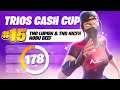 How We Placed 15TH in The TRIO CASH CUP! (675$)