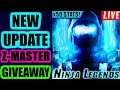 🔴⚡NEW UPDATE +Z-MASTER PETS GIVEAWAY!!!⚡(RobloX Ninja Legends)🔴