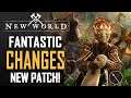 New World Gameplay Changes: Patch Notes, Beta Improvements, Open Buffs, Nerfs, Bug Fixes, and More!