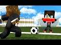 We Played Football in Minecraft !!!