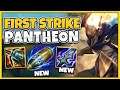 First Strike Rune BROKE Pantheon in Season 12!! Every Combo = HUGE GOLD- League of Legends