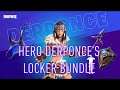 Fortnite | HERO DERPONCE'S CONTENT CREATOR LOCKER BUNDLE Review & Overview OUT NOW!!! 🪓🐠🌹