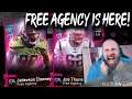 FREE AGENCY IS HERE! 99 OVERALL JADEVEON CLOWNEY AND FRIENDS! [MADDEN 20 ULTIMATE TEAM]