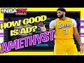How Good Is Anthony Davis In NBA 2K Mobile ? Build & Gameplay