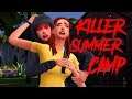 KILLER SUMMER CAMP - The Sims 4 [Short Horror Movie]