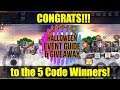 Maplestory m - Congrats to the 5 Winners - Halloween Event