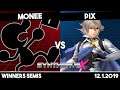 Monee (Mr. Game & Watch) vs Pix (Corrin) | Winners Semis | Synthwave X #12