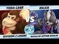 SNS5 SSBU - DU | Yoda Cage (Donkey Kong) Vs. ESlick (Wolf) Smash Ultimate Division 2 Losers