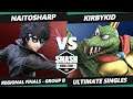 SWT NA East Group B - naitosharp (Joker, ZSS) Vs. KirbyKid (King K. Rool) Smash Ultimate Tournament