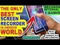 THE BEST SCREEN RECORDER FOR ANDROID in 2021 | Record with INTERNAL Audio Without Root ππ± | FREEπ₯