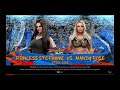 WWE 2K19 Princess Stephanie VS Mandy Rose 1 VS 1 Steel Cage Match
