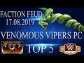 WWE Champions | Venomous Vipers PC | TOP 5 | Faction Feud | 17.08.2019
