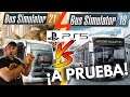 BUS SIMULATOR 21 PS5 GAMEPLAY ESPAÑOL VERSUS BUS 18 MERECE LA PENA ? A PRUEBA !