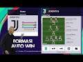efootball PES 2021' The Best Formation Juventus, Formasi 4-3-3 Yang Sering Saya Gunakan