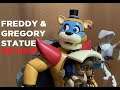 FNAF SECURITY BREACH FREDDY AND GREGORY + VANNY STATUE UNBOXING AND REVIEW | Funko FNAF Toys Review