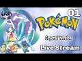 Pokémon Crystal Live Stream Part 1 A New Region & New Journey
