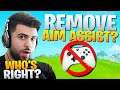 PROS Want Aim Assist *REMOVED*! Are They RIGHT? (Fortnite Battle Royale)