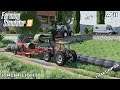 Wrapping GRASS bales with ANDERSON IFX720 | Animals on Italia | Farming Simulator 19 | Episode 11