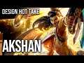 Akshan is a great rogue in his own context || design hot take #shorts