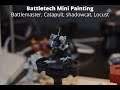 Battletech Mini Painting: Locust, Shadowcat, and others.