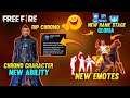 Chrono Character New Ability 😮 || New Emotes ||  New Cs Rank Grandmaster || Garena Free Fire