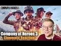 Company of Heroes 3 Cinematic Reaction | Casual Gamer Reaction |  Company of Heroes Trailer Reaction