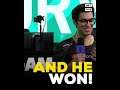 EMOTIONAL - Former doctor wins his first playoff match ever with Immortals - IMT THIS #shorts