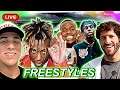 HERBERT REACTS TO JUICE WRLD , POLO G , DABABY & LIL DICKY FREESTYLING LIVE!
