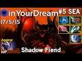 inYourDream [EVOS] plays Shadow Fiend!!! Dota 2 7.21