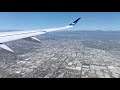 Landing @ LAX: Los Angeles Downtown Flyby