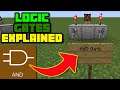 Logic Gates Explained with Minecraft Redstone (Explained by Minecraft)