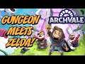 NEW Action Adventure Shooter With Procedural Generated Zones! | Let's Play Archvale #1