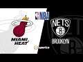 (PS4) NBA2K21 Live Gameplay - Round 2 Playoffs Miami Heat @ Brooklyn Nets (Game 1)